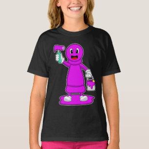 T-shirt Pièce d'échecs Peintre d'échecs