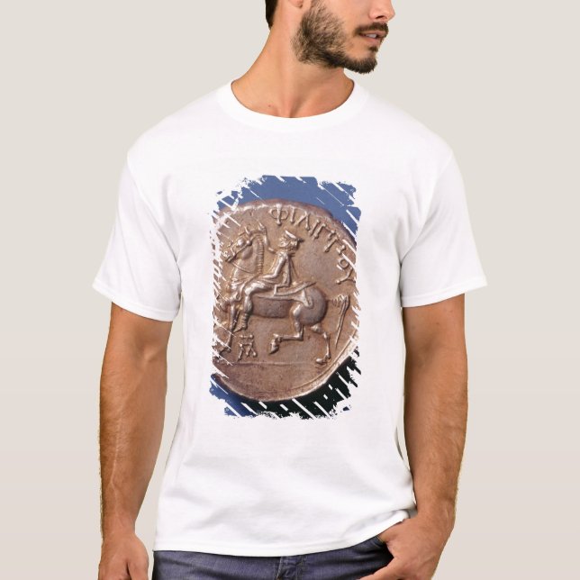 T-shirt Pièce en argent de Philip II de Macedon (Devant)