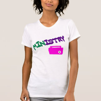 T-shirt pièce en t 1 de musique du ministère des femmes