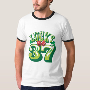 T-shirt Pièce en t 37 chanceuse