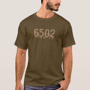 T-shirt pièce en t 6502