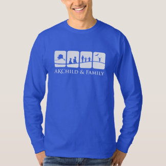 T-shirt Pièce en t adulte de Long-Douille d'enfant et de