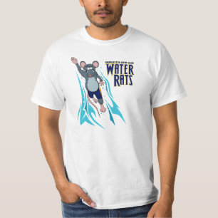 T-shirt Pièce en t adulte de rats d'eau