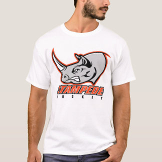 T-shirt Pièce en t alternative de ruée de logo