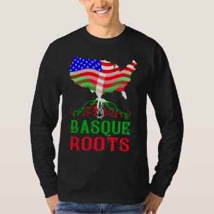 T-shirt Pièce en t américaine Basque de racines