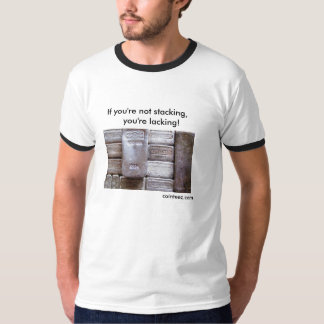T-shirt Pièce en t argentée solide