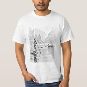 T-shirt Pièce en t avec l'Indien