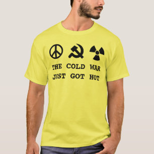 T-shirt pièce en t B de guerre froide