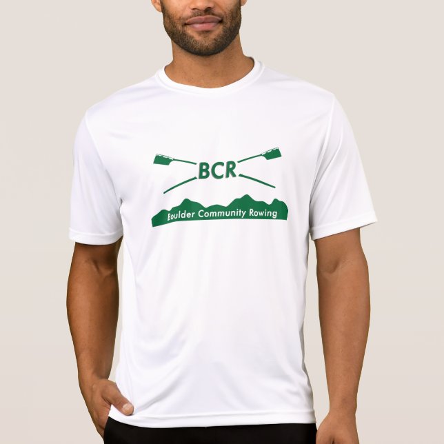 T-shirt Pièce en t blanche de BCR "rangée avec l'altitude (Devant)