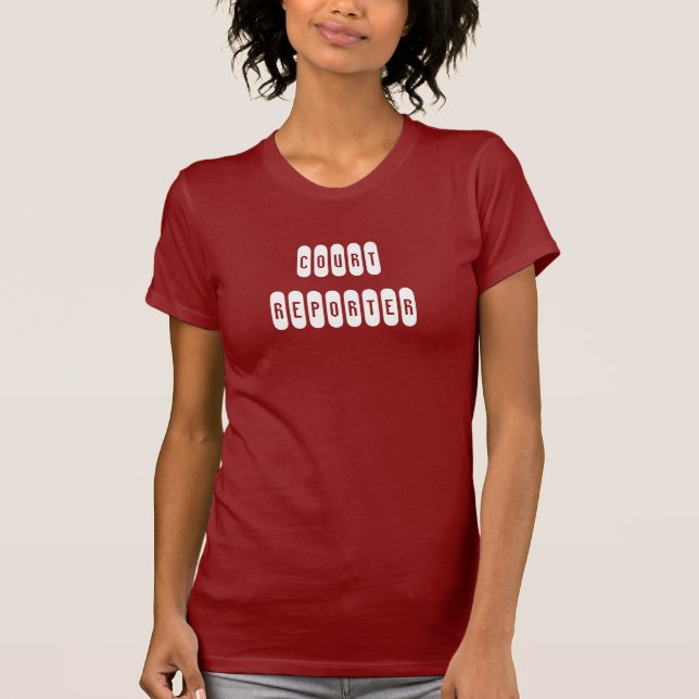 T-shirt Pièce en t blanche de lettre de dames fières de (Devant)