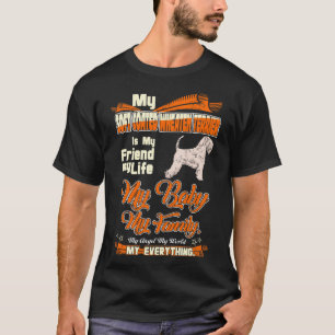 T-shirt Pièce en t blonde comme les blés doucement endui