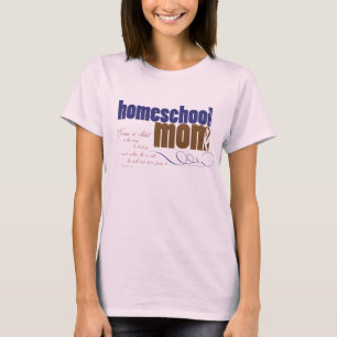 T-shirt Pièce en t chrétienne organique de homeschool -