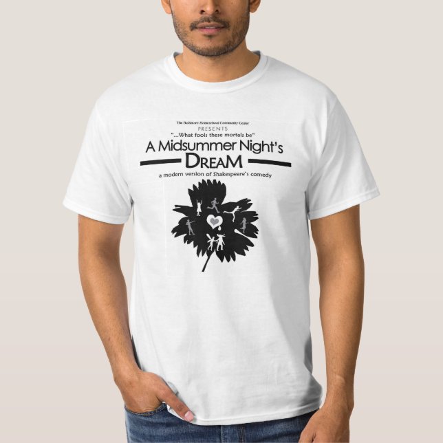 T-shirt Pièce en t classique de milieu de l'été (Devant)