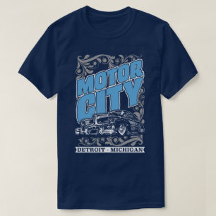 T-shirt Pièce en t classique des Etats-Unis de voitures de