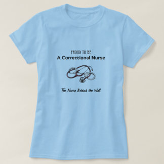 T-shirt Pièce en t correctionnelle d'infirmière