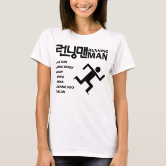 T-shirt Pièce en t courante d'équipage d'homme - dames
