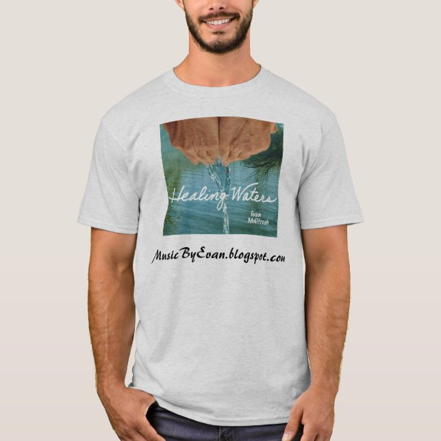 T-shirt Pièce en t curative des eaux (Devant)