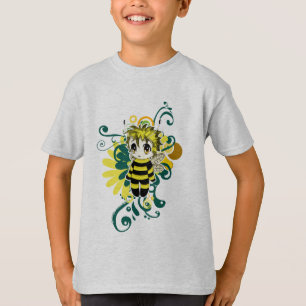 T-shirt Pièce en t d'abeille de bonbon