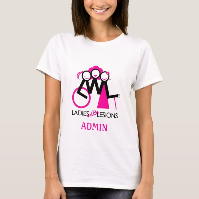 T-shirt Pièce en t d'Admin (Devant)