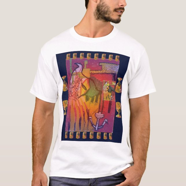 T-shirt pièce en t d'ancre par Anjo Lafin et Sivablood (Devant)