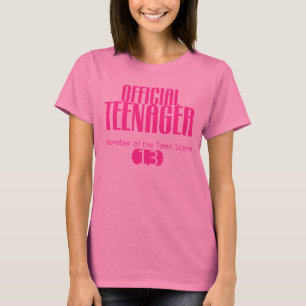 T-shirt Pièce en t d'ANNIVERSAIRE d'ADOLESCENT officiel