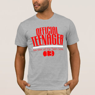 T-shirt Pièce en t d'ANNIVERSAIRE d'ADOLESCENT officiel