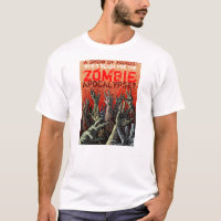 Pièce en t d'apocalypse de zombi