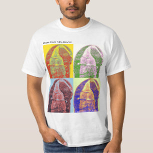 T-shirt Pièce en t d'art de bruit " fossile de monstre de