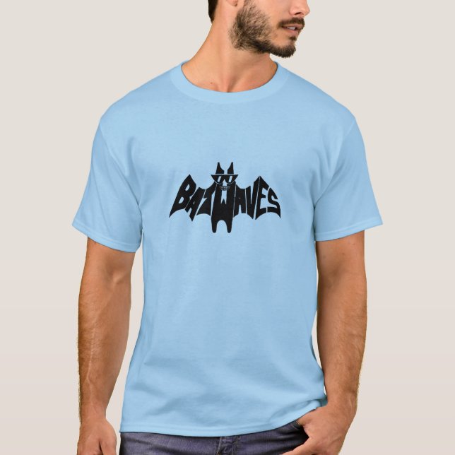 T-shirt Pièce en t de base de Batwaves (Devant)