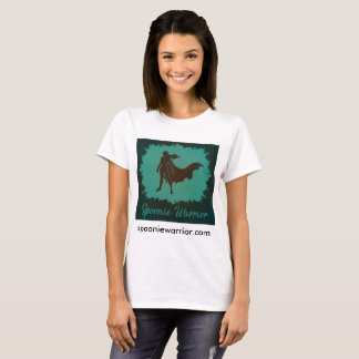 T-shirt Pièce en t de base de guerrier de Spoonie des