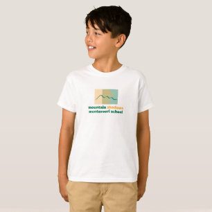 T-shirt Pièce en t de base de MSMS avec le logo