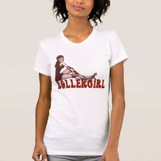 T-shirt Pièce en t de brouilleur de Rollergirl
