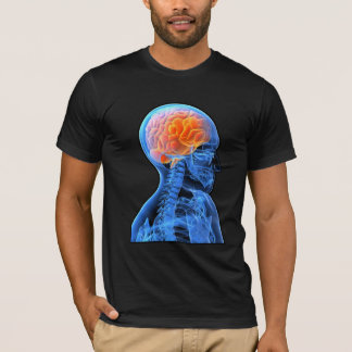 T-shirt Pièce en t de cerveau