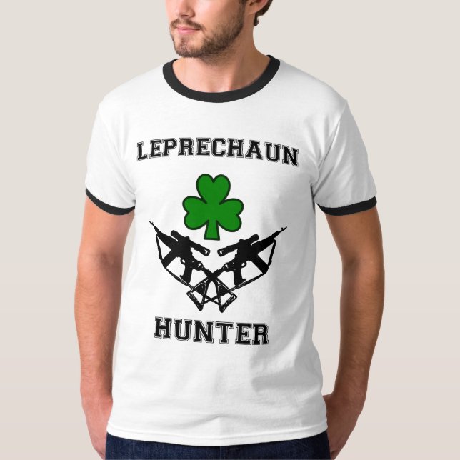 T-shirt Pièce en t de chasseur de lutin (Devant)