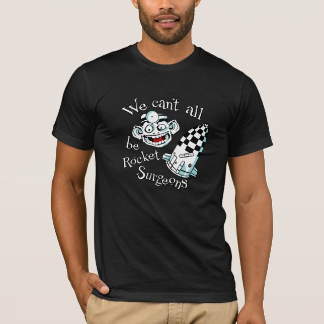 T-shirt Pièce en t de chirurgiens de Rocket (Devant)