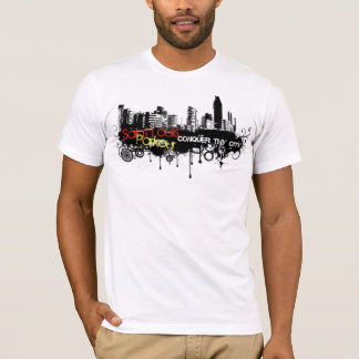 T-shirt Pièce en t de conquérant de STLpk