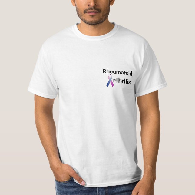 T-shirt Pièce en t de conscience de rhumatisme articulaire (Devant)