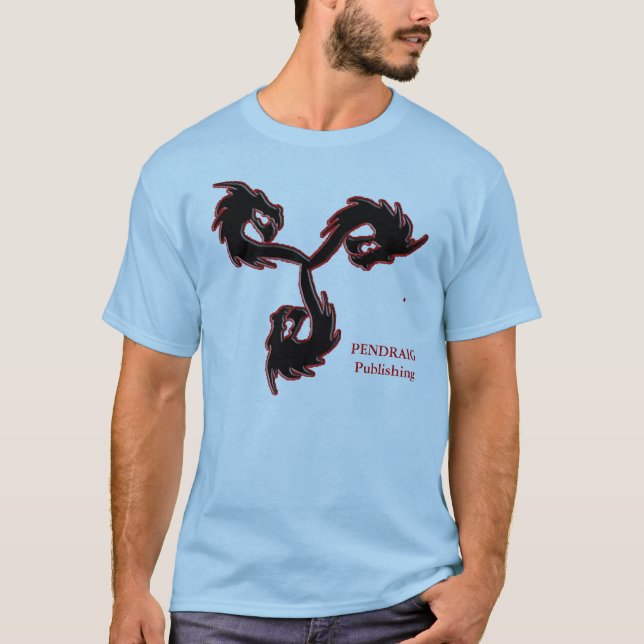 T-shirt Pièce en t de couleur de Pendraig (Devant)