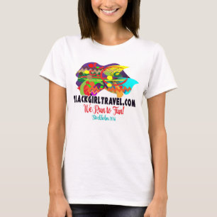 T-shirt Pièce en t de course de couleur de l'équipe BGT