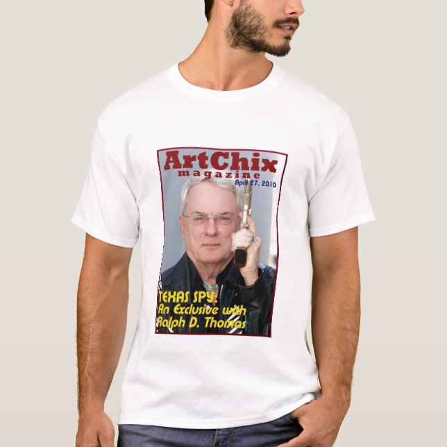 T-SHIRT PIÈCE EN T DE COUVERTURE DE RALPH THOMAS ARTCHIX (Devant)