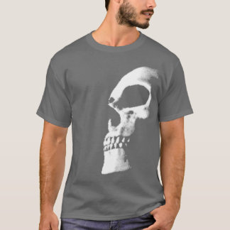 T-shirt pièce en t de crâne