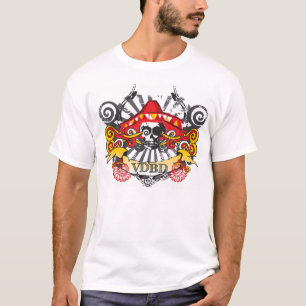 T-shirt Pièce en t de crâne de casquette