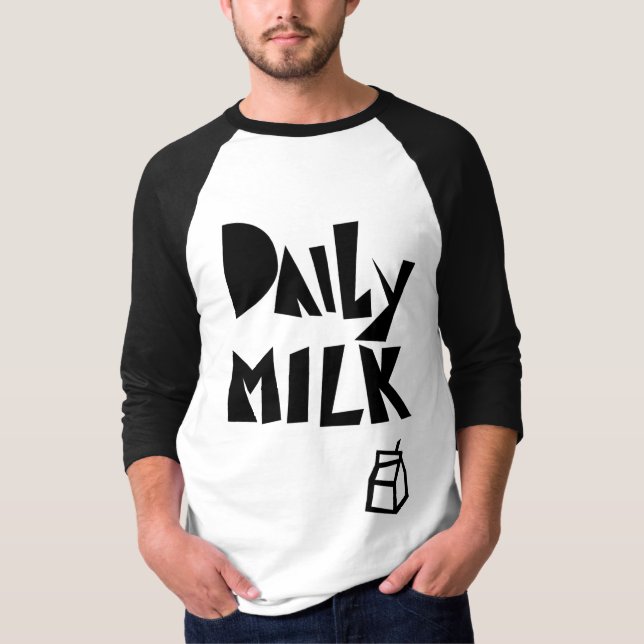 T-shirt pièce en t de daily_milk_rock (Devant)