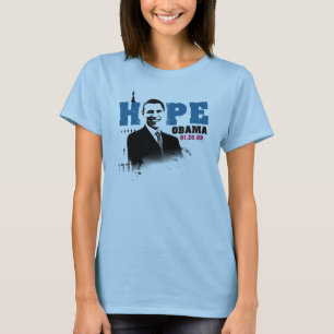 T-shirt Pièce en t de dames Obama