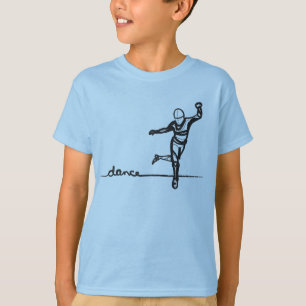 T-shirt Pièce en t de danse de robinet (enfants)