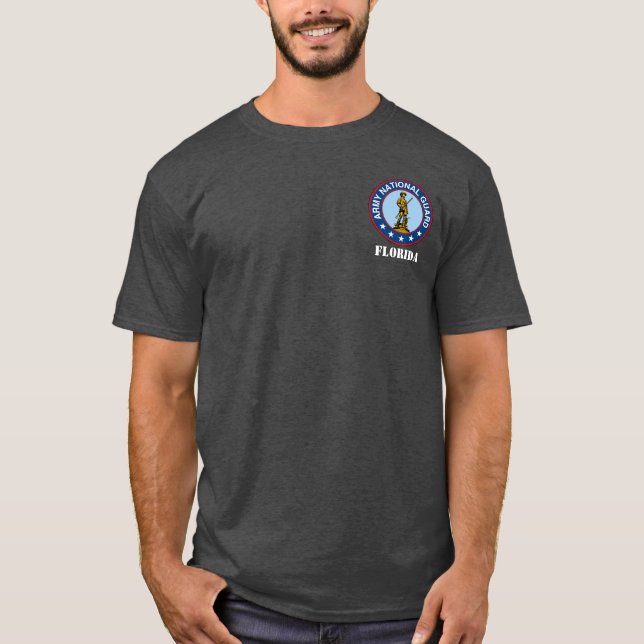 T-shirt Pièce en t de Division blindée de garde nationale (Devant)