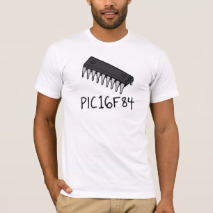 T-shirt Pièce en t de fan de PIC 16F84