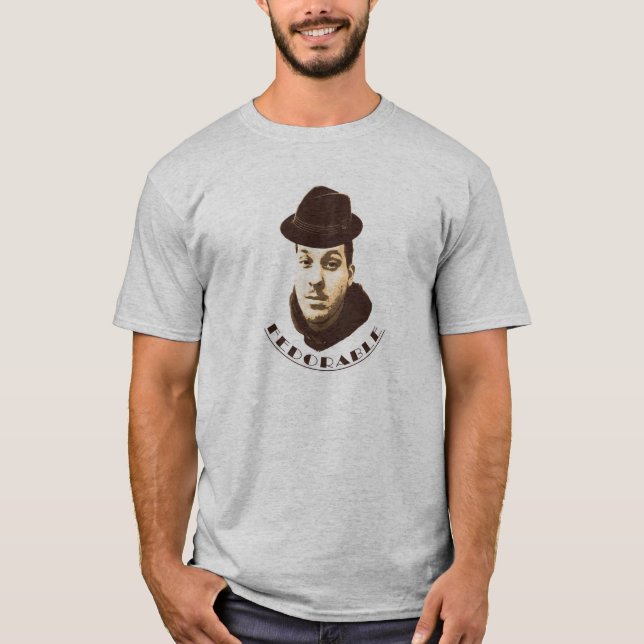 T-shirt Pièce en t de Fedorable (Devant)