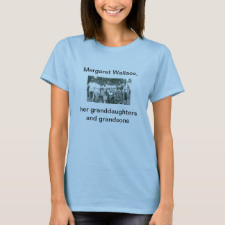 T-shirt Pièce en t de ferme de Wallace de grand-maman