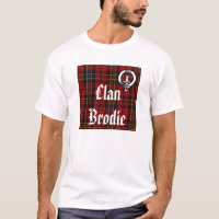 Pièce en t de fierté de Brodie de clan